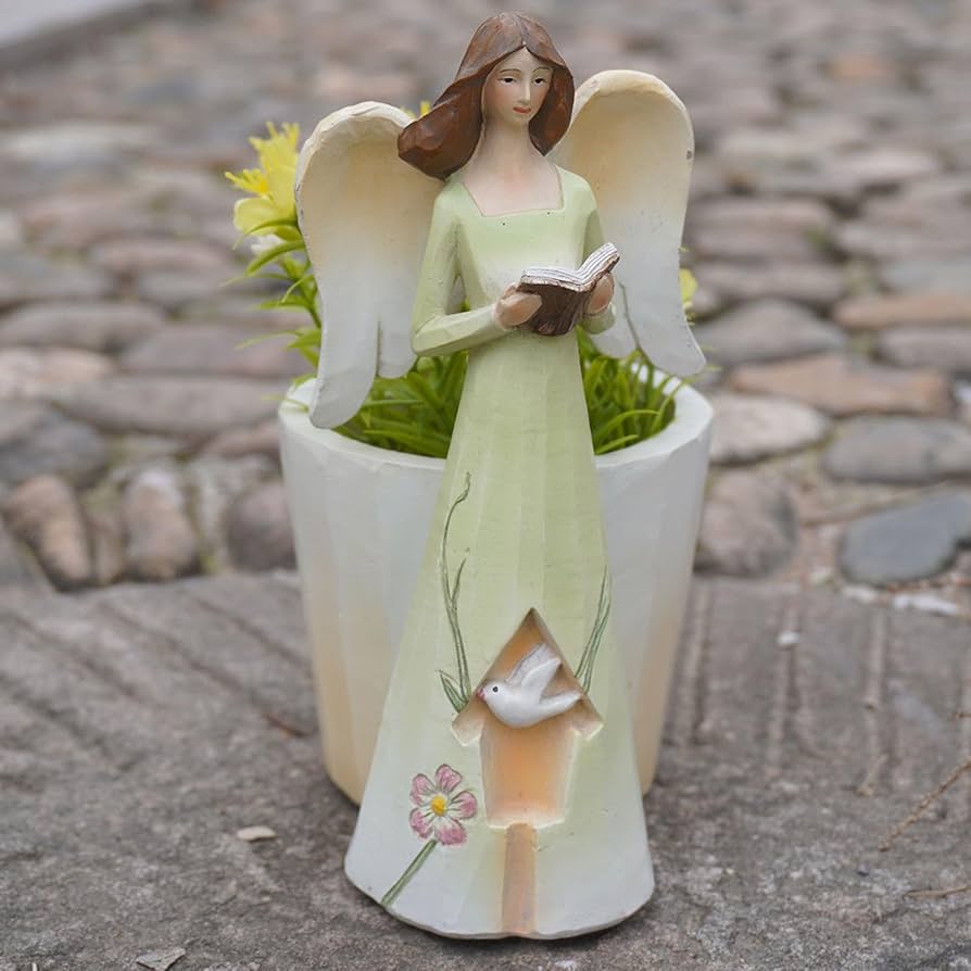 天使のプランター Amazon.co.jp: 天使の植木鉢、庭の天使の植木鉢 - デスク用屋内